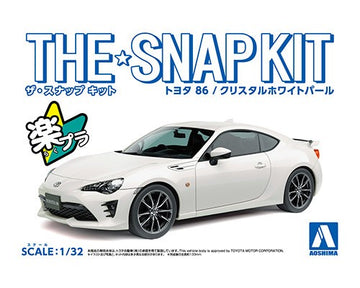 1/32 TOYOTA 86 (Crystal White Pearl)